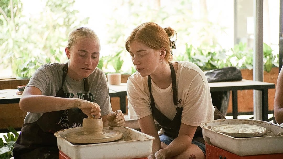 Wheel Throwing Pottery Class at Buntari Ceramic Studio - Main image