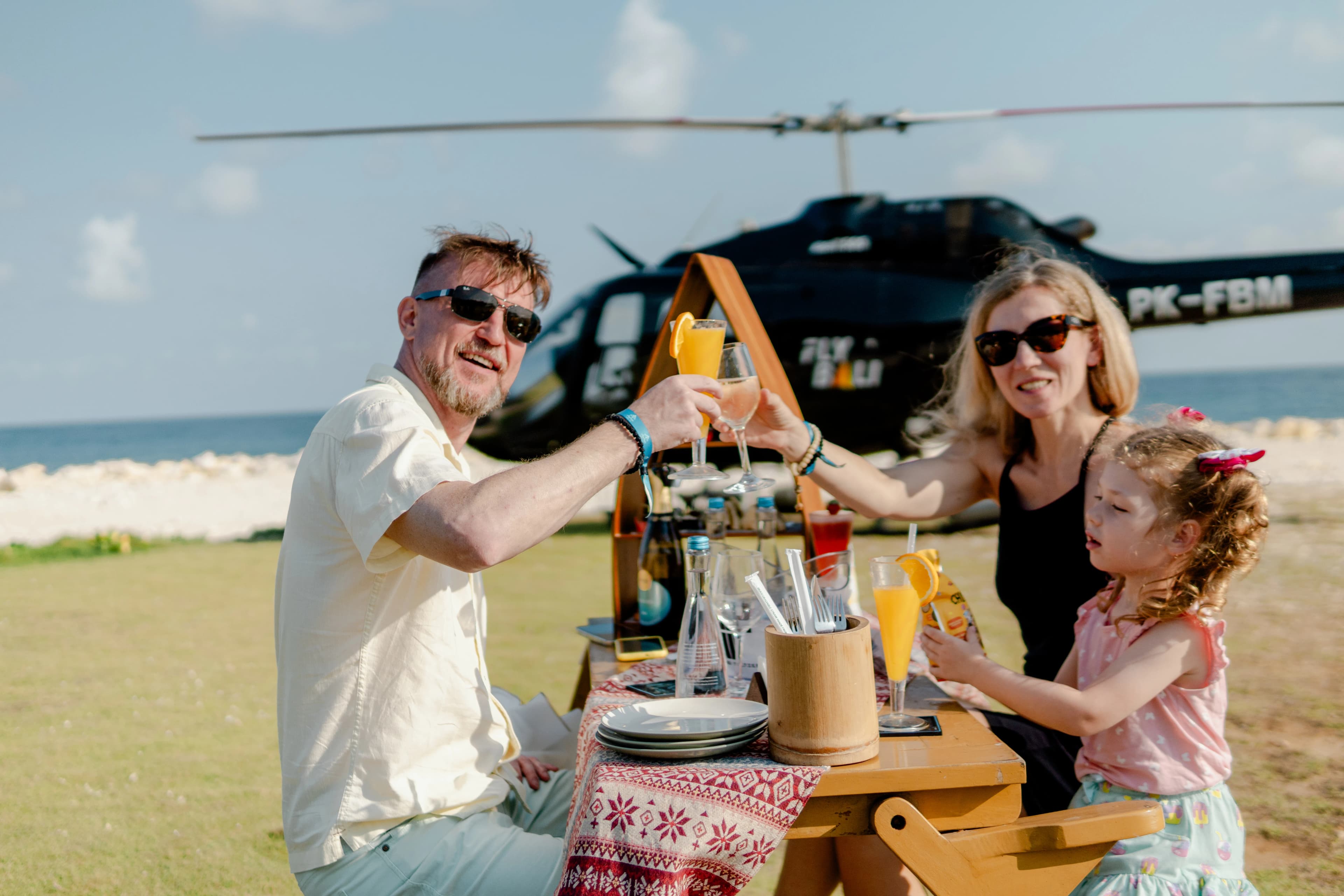 Private Melasti Beach Helicopter Picnic Experience - Image 4