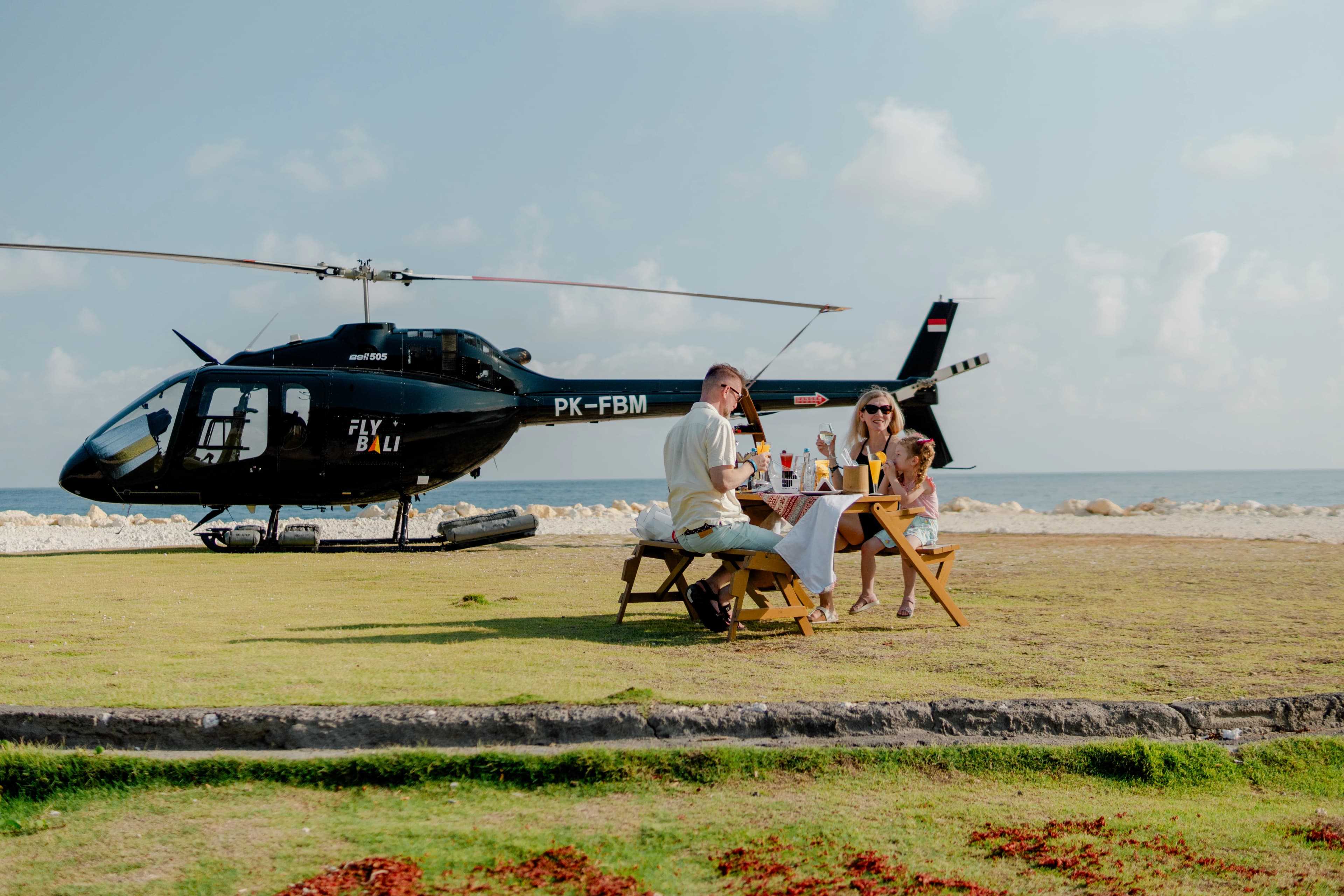 Private Melasti Beach Helicopter Picnic Experience - Main image
